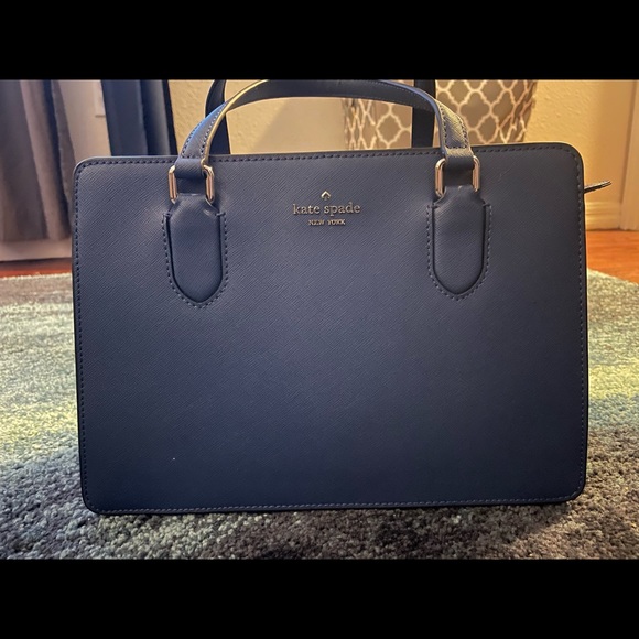 Blue Kate Spade bag worn once! Need to get rid of it! - Picture 2 of 3